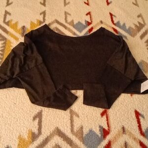 Elegant Black Crop Top